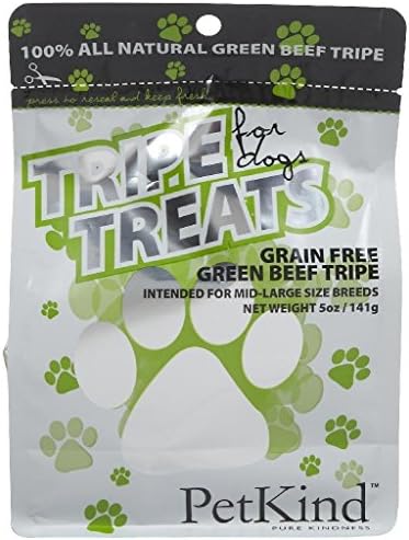 Pet Kind 100% Green Beef Tripe Treats - 5 oz by PetKind