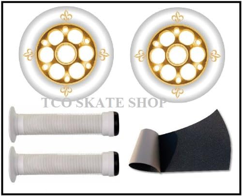 Razor Pro Scooter Color Kit Yak Fleur Gold Wheels Odi Longneck Grips And Griptape