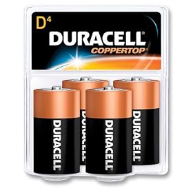 New-Duracell MN1300R4Z - Coppertop Alkaline Batteries, D, 4/Pack - DURMN1300R4Z: Electronics
