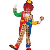 Clown Around Town Child Costume - Small (4-6) - Kid's Costumes
