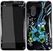 Blue Flower Hard Case Cover for US Cellular HTC Hero S