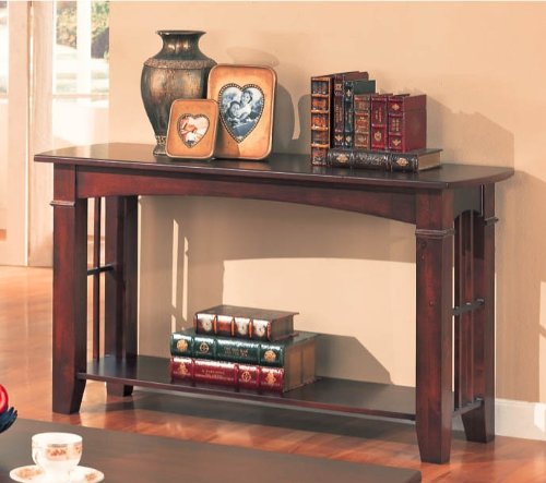 Sofa Table Antique Country Style in Cherry Finish