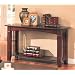 Coaster Antique Country Style Sofa Table, Cherry Finish
