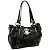 KATHY Van Zeeland Crown Princess Belt Tote,Black,one size