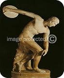 Art Discus Thrower Diskobolos of Myron Sculpture MOUSE PAD