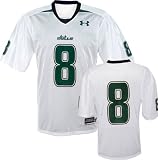 South Florida Bulls -No. 8- Youth White Under Armour Replica Jersey