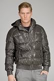Diesel Black Gold - Diesel Black Gold Jhoodplume Charcoal Jacket