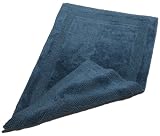 Pinzon Luxury Reversible 17-By-24-Inch Bath Rug, Azure