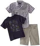 Kenneth Cole Boys 2 7 Toddler Clothing Set Navy 4T