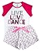 Activewear Apparel Girl's Dance Top and Shorts Pajama Set