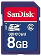 SanDisk 8 GB Class 2 SDHC Flash Memory Card SDSDB-8192 (Bulk Packaging)