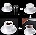Sealike 2015 New Coffee Stencils Latte Art Template Cappuccino Art Stencils Pack of 16 with Stylus