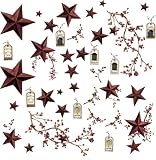 RoomMates RMK1276SCS Country Stars and Berries Peel & Stick Wall Decals