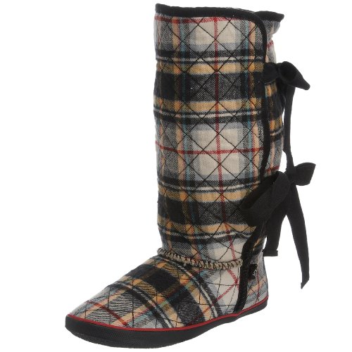 Sugar Women's Morigami Quilted Plaid Boot
