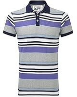 Charles Wilson Jersey Cotton Striped Polo Shirt