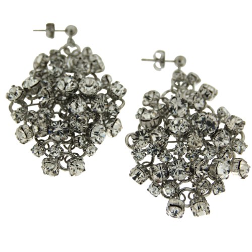 Sweet Deluxe Damen-Ohrstecker Josefine silber/kristall 00207 Preisvergleich