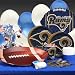 St. Louis Rams Deluxe Party Kit (8 guests) Adult