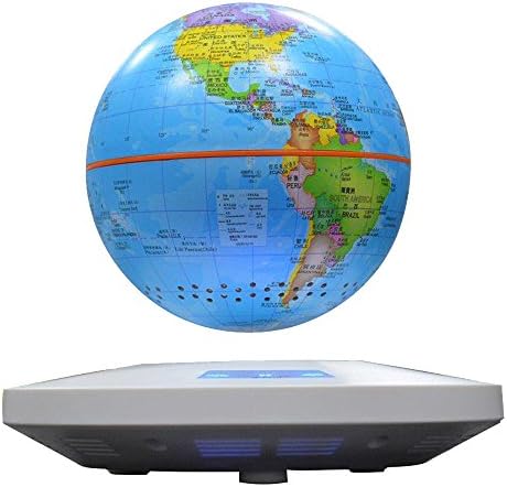 MakCreateFloating Speaker Portable Levitating Floating Bluetooth Subwoofer4.0 Speaker Levitation Maglev Speaker Multicolor LED 360 Degree Rotating Stereo Speaker