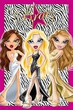 Bratz (Starz) Black Wood-Mounted Framed Art Poster Print - 24 X 36