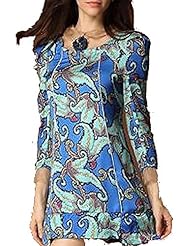 Plus Size Spring Summer Mini Dress 