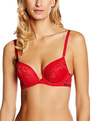 Agio Milano Sujetador con Aros (Rojo)