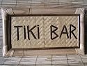 BAMBOO TIKI SIGN "TIKI BAR" - TIKI BAR DECOR