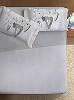 Ipersan Juego De Sábanas Fine-Art White Bang (Gris Claro)