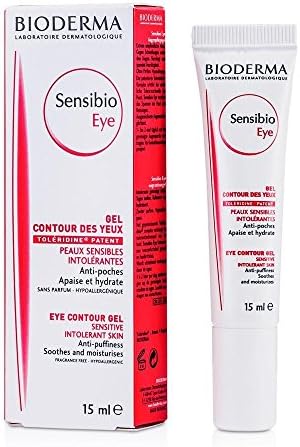 Bioderma by Sensibio Eye Contour Gel (For Sensitive Intolerant Skin) --15ml/0.5oz for WOMEN ---(Package Of 4)