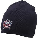 NHL Columbus Blue Jackets Basic Cuffless Knit Beanie, One Size