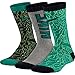 Nike Big Boys' Performance Squiggly Crew Socks 3 Pack