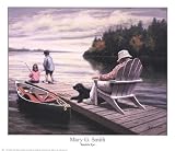 Watchful Eye PREMIUM GRADE Rolled CANVAS Art Print Mary G. Smith 22x19