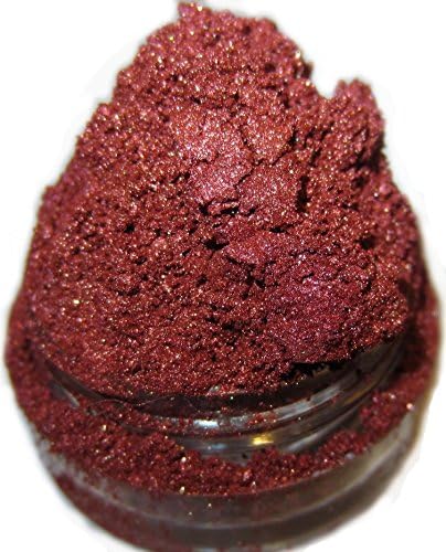 Lumikki Cosmetics Eyeshadow Mineral Glitter Pigment Makeup - Gothic Warm Glittery Blood Red - VAMPIRE - Super Pigmented & Rich Color! - Cruelty Free - Professional Quality - Loose Eye Shadow - 5G Volume/2.5G Weight Jar