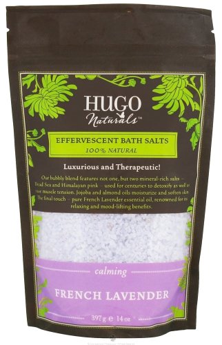 Hugo Naturals - Effervescent Bath Salts Calming French Lavender