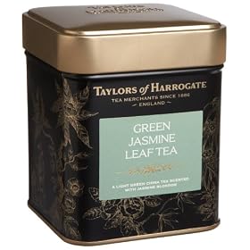 Taylors of Harrogate Jasmine Blossom Green Loose Leaf Tea -4.4oz. Tin