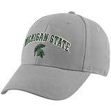 Michigan State Spartans Gray Classic Structured Adjustable Hat