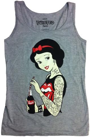 Twisted Rockabilly Snow White Vest Top (MED)