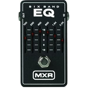 MXR 6-Band Graphic EQ Pedal