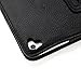 iPad Pro 9.7 Case - Bear Motion Leather Folio Case for iPad Pro 9.7 Inch - Black