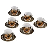 Xavax 00111108 Espressotassen-Set ""Coffee Time""