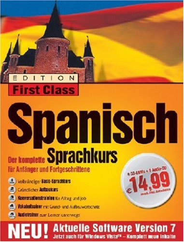 First Class Sprachkurs Spanisch 7.0 (DVD-Pack)