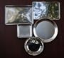 Deluxe 5 Piece Stainless Steel Bakeware Set with Pie Plate, Cookie Sheet, Jelly Roll Pan, Cake Pan and Pizza Pan