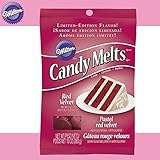 Wilton 1911-223 Limited Edition Red Velvet Candy Melts Candy, Red