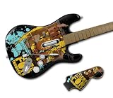 MusicSkins MS-TFT10028 Rock Band Wireless Guitar- There For Tomorrow- Stay Real Skin