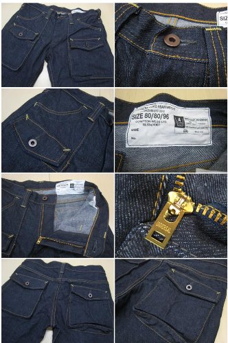 FOB FACTORY DENIM OFFICER BUSH PANTS デニム オフィサー ブッシュパンツ