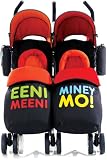 Cosatto You2 Twin Stroller (Eeni Meeni Miney Mo)