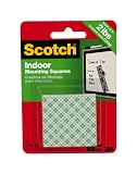 3M Scotch 311DC 1-Inch Indoor Mounting Squares, 48-Squares