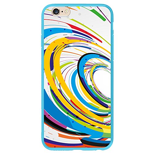 Maxboost iPhone 6 Case [Designer Snap-On Case Series - Color Swirls] Premium Coated Protective Hard Case for iPhone 6 (Fits All Versions of iPhone 6)