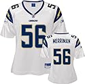 Shawne Merriman White Reebok Replica San Diego Chargers Women's Jersey