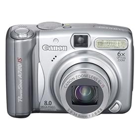 Powershot A720 IS (Silver)