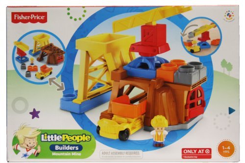 Fisher-Price Little People Builders Mountain Mine